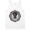 white and black Tank Top