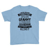 Super Cool Granny Of A Freaking Awesome Grandson Youth Tee