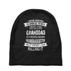 Super Cool Granddad Of A Freaking Awesome Granddaughter Baby Beanies