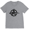 gun logo V-Neck Tee