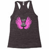 i wear pink for my mom Racerback Tank