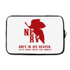 Nerv Gods In His Heaven Alls Right With The World Laptop sleeve