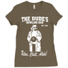 the big lebowski homage Ladies Fitted T-Shirt