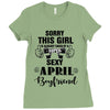 sorry this girl is already taken by a super sexy april boyfriend Ladies Fitted T-Shirt
