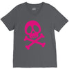 pink pirate V-Neck Tee