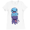 melty cream Ladies Fitted T-Shirt