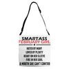 Smartass February Girl Adjustable Strap Totes
