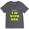 i am with her V-Neck Tee