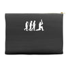 evolution of cricket white silhouette Accessory Pouches