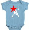 he clash inspired long sleeve Baby Onesie
