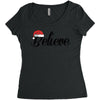 believe Women's Triblend Scoop T-shirt