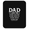 I Love You Dad Mousepad