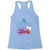 yoga and wine Racerback Tank