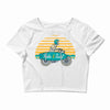 ride and surf Crop Top