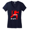hadouken ryu Women's V-Neck T-Shirt