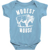 modest mouse Baby Onesie