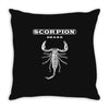 Scorpion Throw Pillow