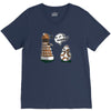 are you my mummy   orange version V-Neck Tee