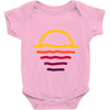 sunset line Baby Bodysuit