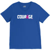 courage V-Neck Tee