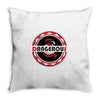 DANGEROUS SNAKES Throw Pillow