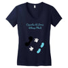 Creating a Little Disney Magic Baby Boy Women's V-Neck T-Shirt