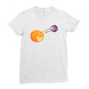 pluto hearts charon Ladies Fitted T-Shirt