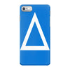prism a triangle design graphic baseball jersey iPhone 7 Case