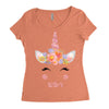 birthday unicorn family series sister Women's Triblend Scoop T-shirt