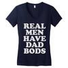 top dad bod Women's V-Neck T-Shirt