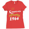 queens are born in 1964 Ladies Fitted T-Shirt