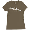 roflcopter Ladies Fitted T-Shirt