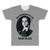 on wednesdays we wear black All Over Men's T-shirt