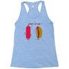 what up dog ketchup hot dog Racerback Tank