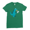 everyone loves marshmallow Ladies Fitted T-Shirt