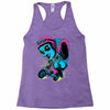 panda rider Racerback Tank