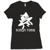 new ninja tune Ladies Fitted T-Shirt