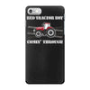 case ih red tractor boy comin' through iPhone 7 Case