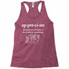 Appreciate Racerback Tank