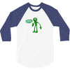 green man dance says hello 2018 3/4 Sleeve Shirt