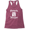 gangsta wrapper Racerback Tank