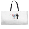 banksy bat Weekender Totes