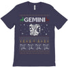 gemini christmas ugly sweater T-Shirt