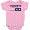 underwood 2016 flag house of cards Baby Onesie
