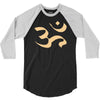 om zeichen indien buddhisten meditation religion yoga 3/4 Sleeve Shirt