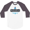 heisenberg crystal meth 3/4 Sleeve Shirt