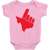 gun 'em down Baby Bodysuit