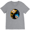 fire and ice V-Neck Tee