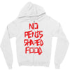 no penis shaped food Zipper Hoodie