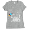 Family Trip To Moon Ladies Fitted T-Shirt